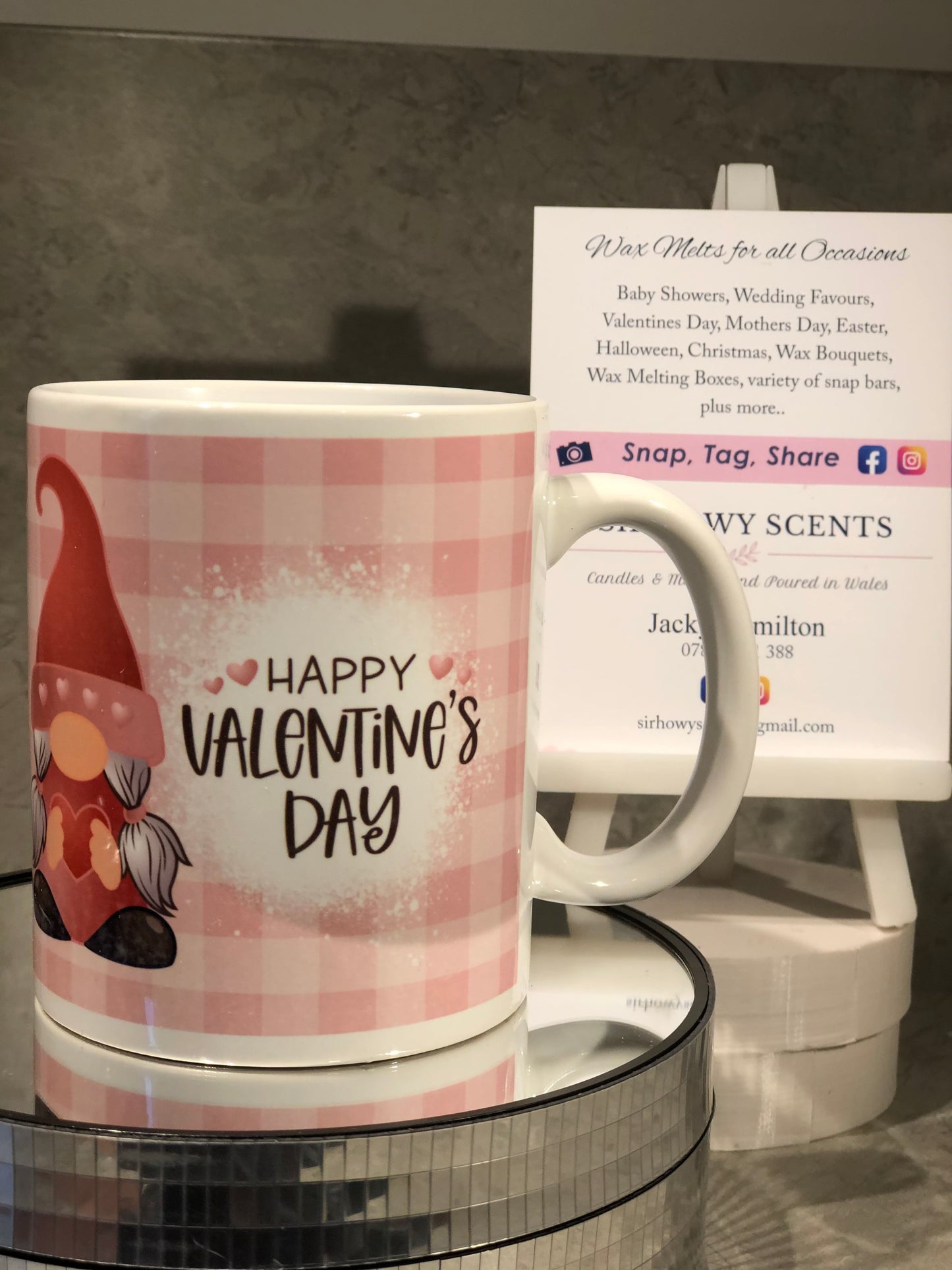 Valentines Mugs Gnome