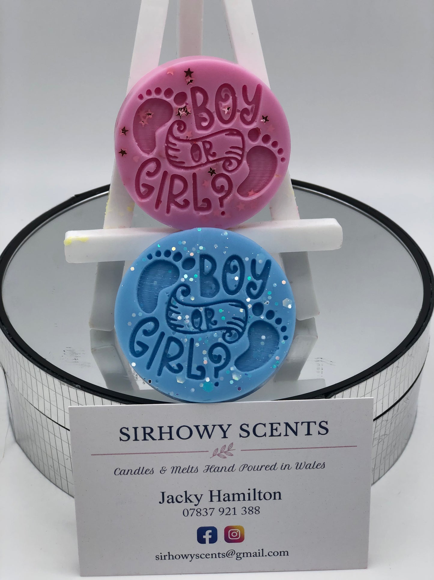 Gender Reveal Wax Melt Pink