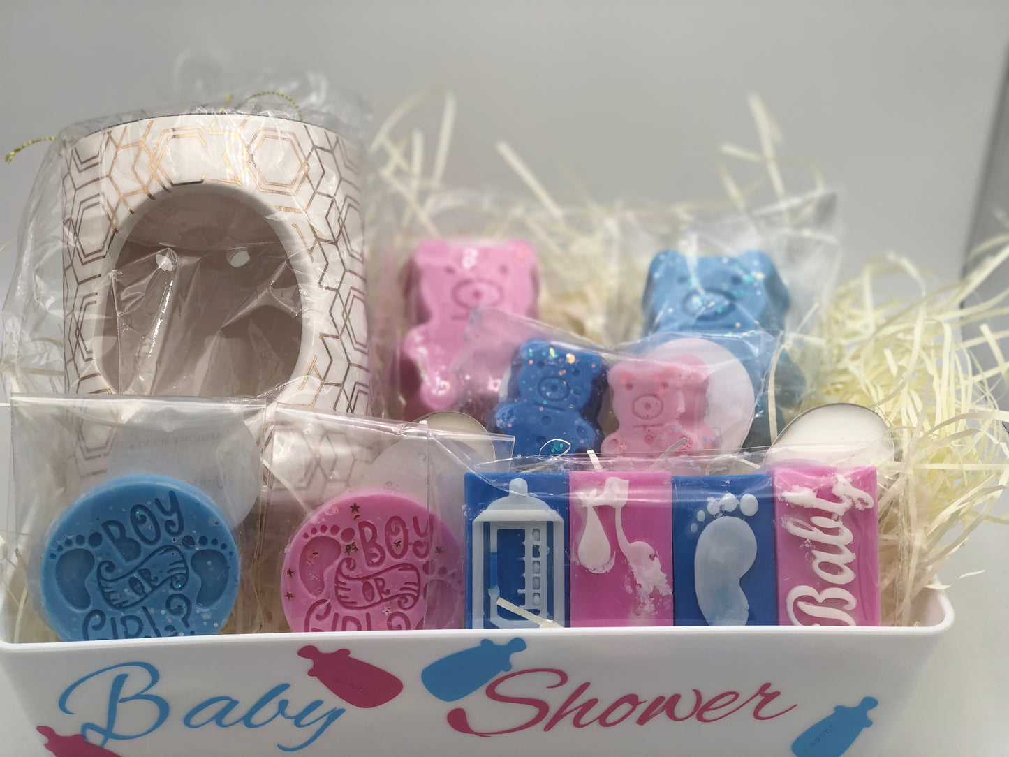 Baby Shower Melting Box Gender Reveal