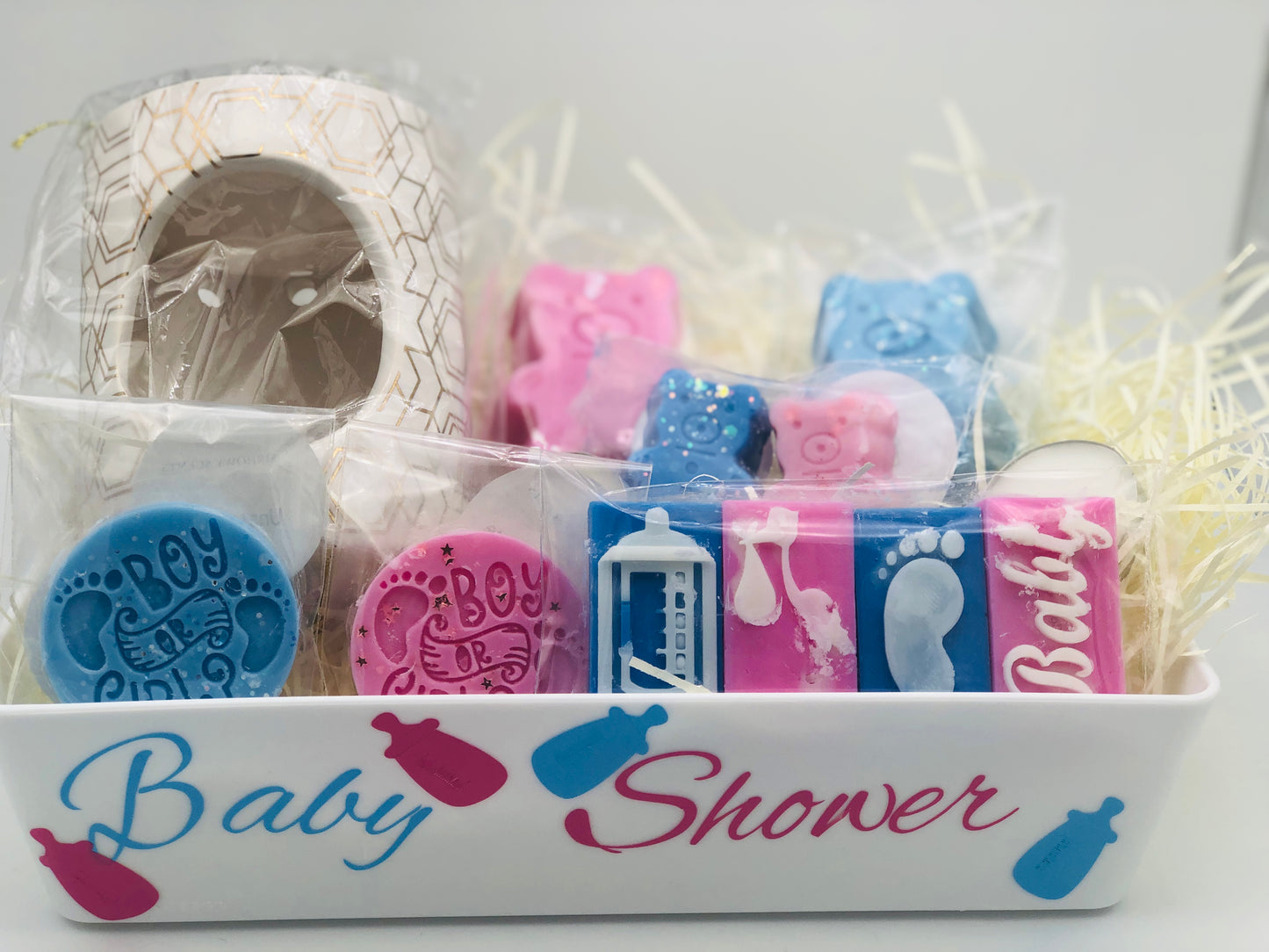 Baby Shower Melting Box Gender Reveal