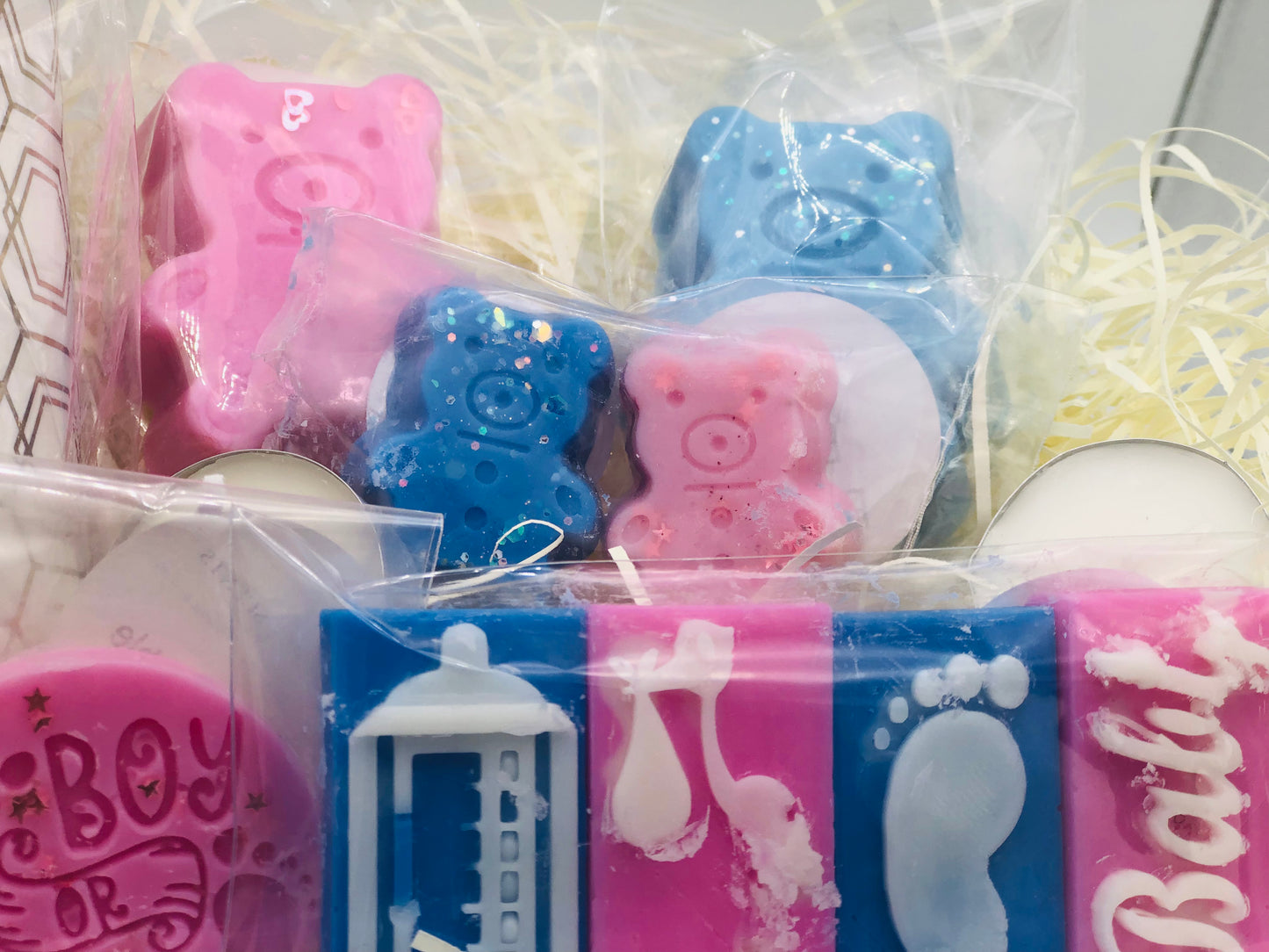 Baby Shower Melting Box Gender Reveal