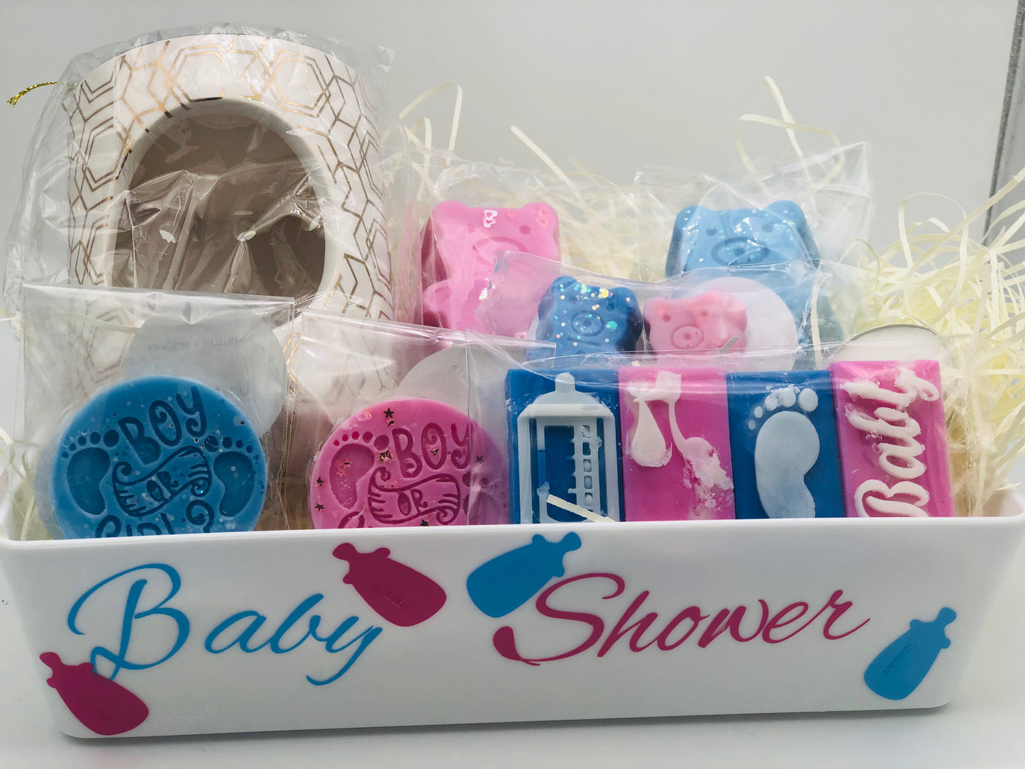 Baby Shower Melting Box Gender Reveal