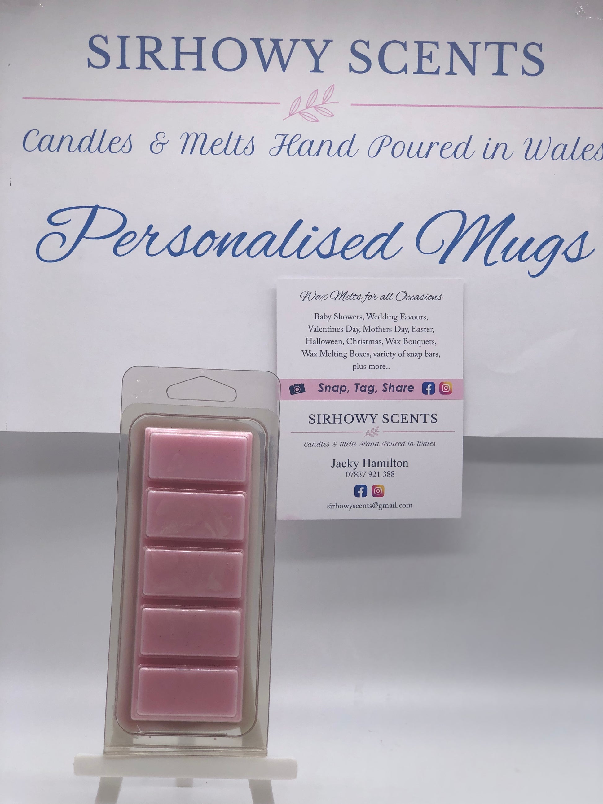 Pink Sands Wax Melt Snap Bar