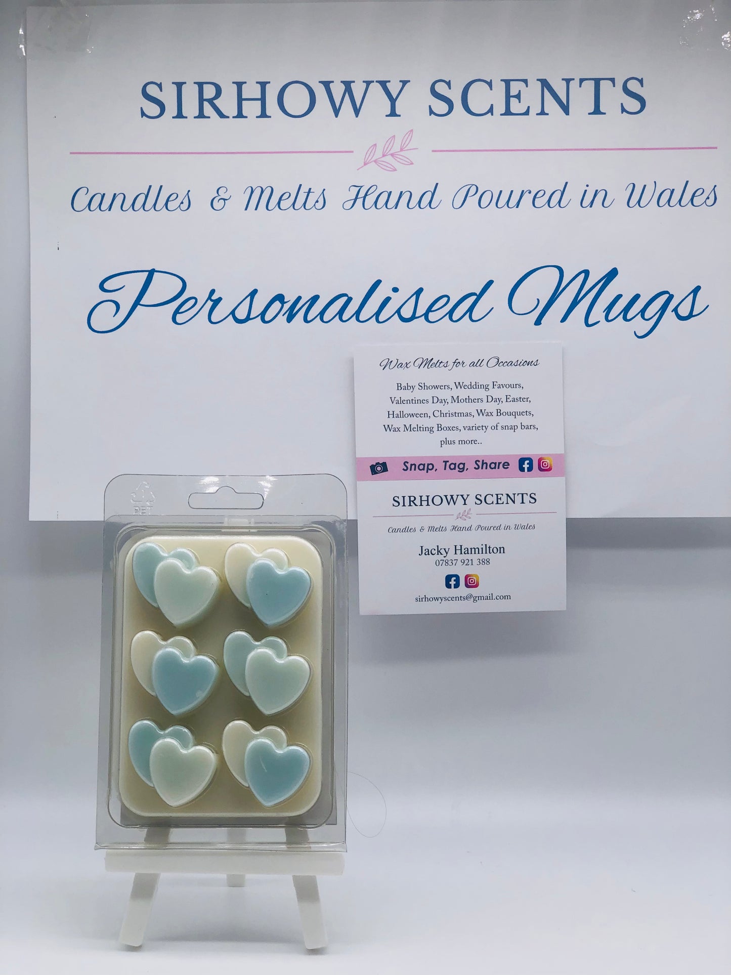 Double Hearts Wax Melts